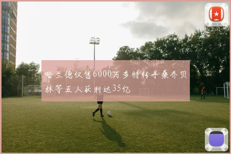 哈兰德仅售6000万多特转手桑乔贝林等五人获利达35亿