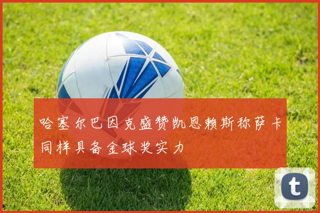 哈塞尔巴因克盛赞凯恩赖斯称萨卡同样具备金球奖实力